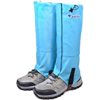 TRIWONDER Polainas Impermeable de Senderismo para piernas a Prueba de Viento Nieve Lluvia para Montaña Caza Esquí…